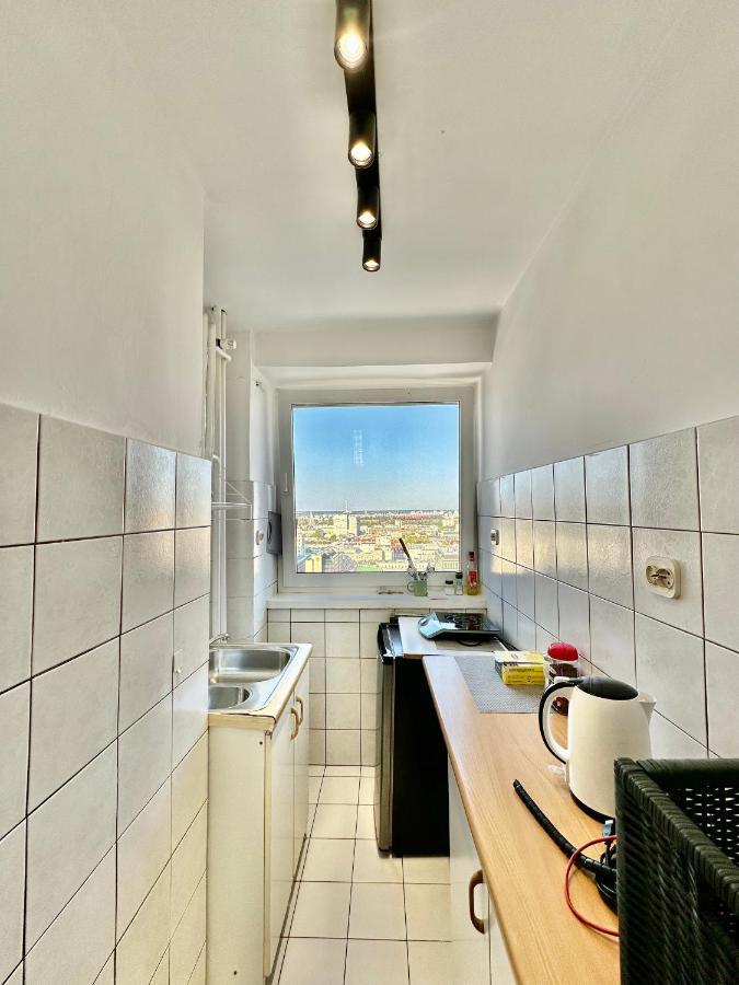 Super Apartament GREY Centrum 2x Metro Fast WiFi 300 Mbs Netflix AppleTV SmartTV Spotify Panorama Miasta Varsóvia Exterior foto